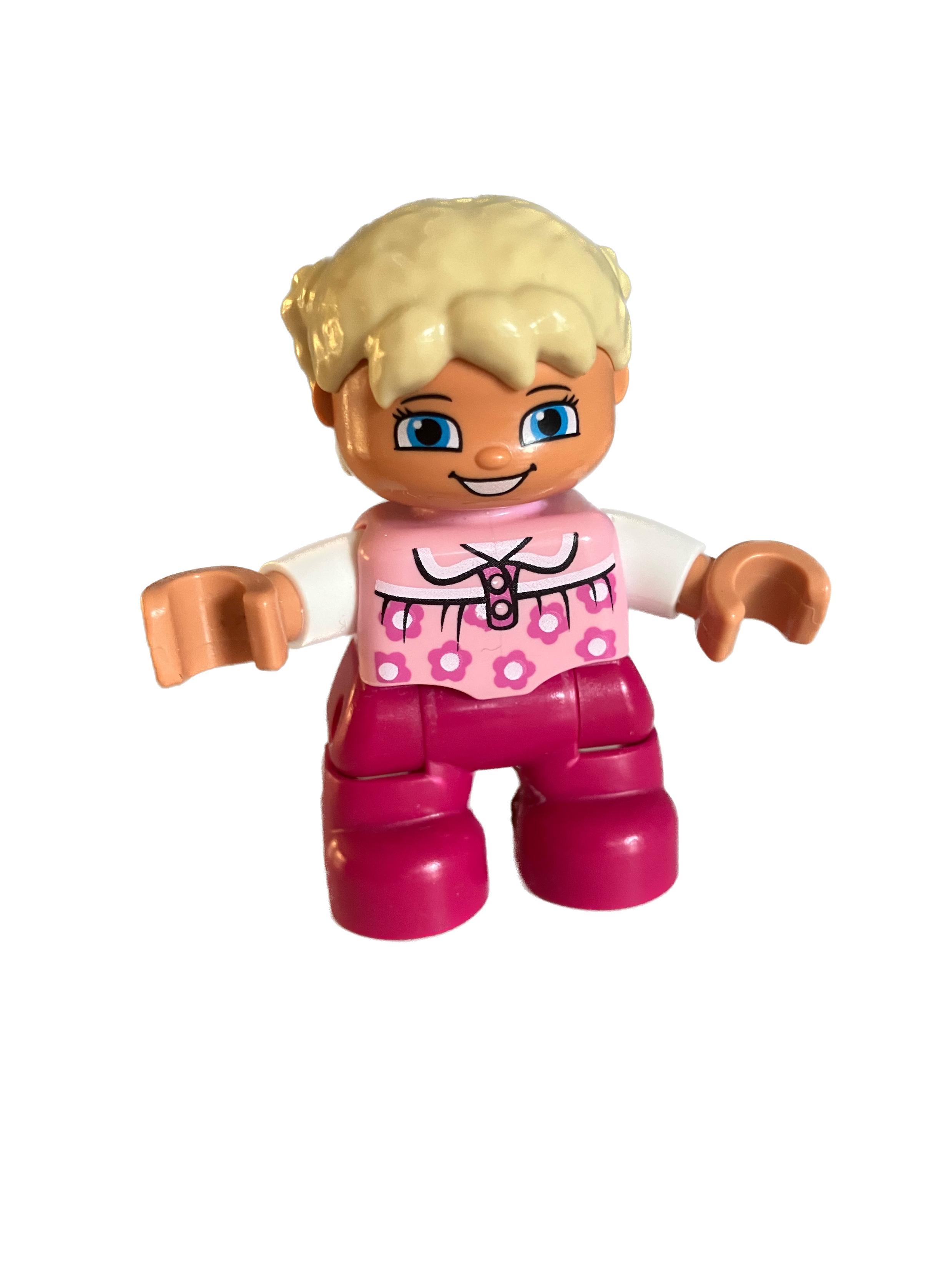 Lego® Duplo® holčička v růžovém oblečení